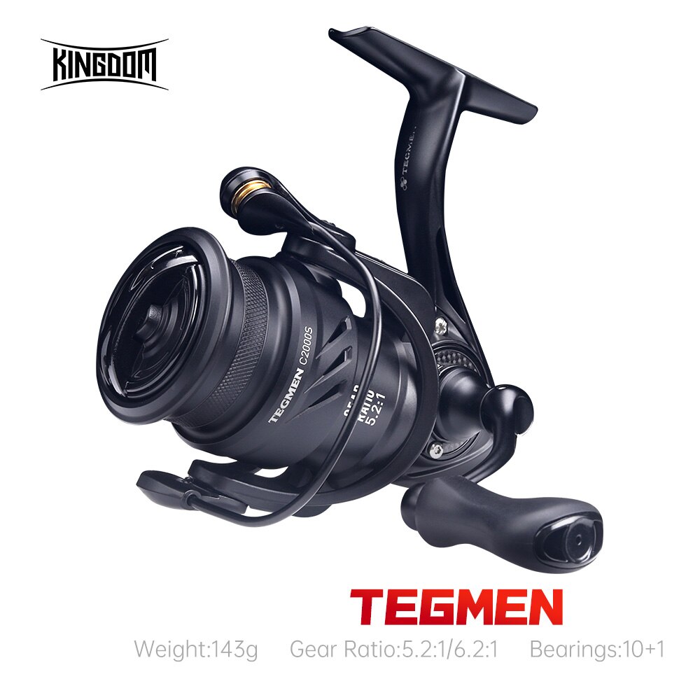 Abu Garcia Reel Max - Kingdom Tegmen 5.2:1 6.2:1 143g Spinn