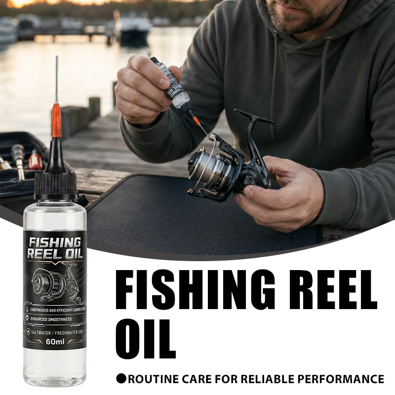 Reel Lubricant - Angelrollenöl Schmiermittel Flüssige Wartungsformel für Salzwasser-