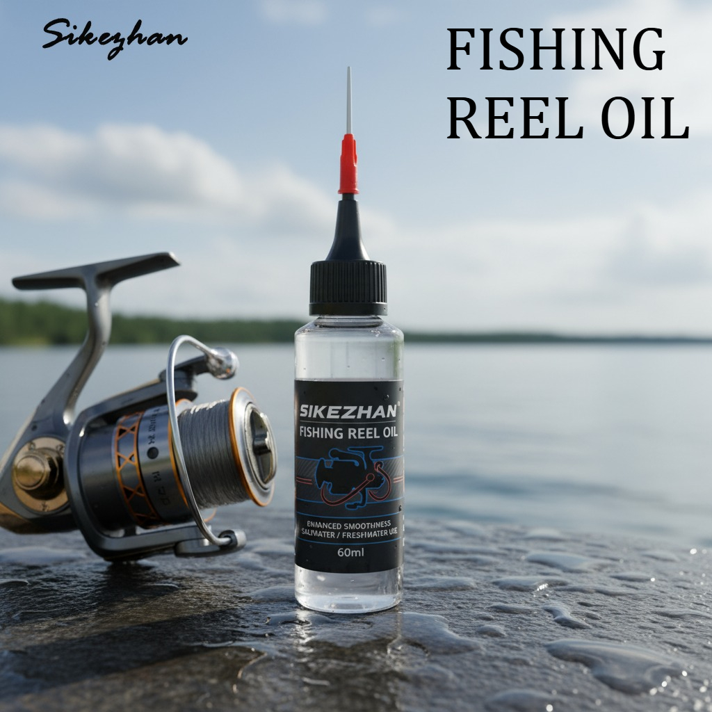 Reel Oil - Angelrollenöl mit Präzisionsnadel – Rollenschmiermittel für