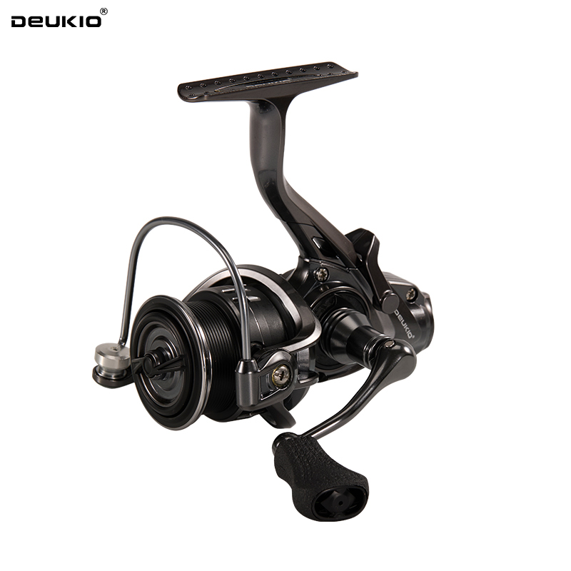 Trolling Reel - DEUKIO 2026 Kleine Angelrolle mit Doppelbremssystem