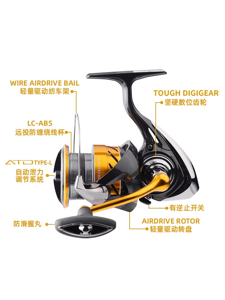 24 DAIWA REVROS CS LT Spinn-An – Kastking Reel Zephyr Bewertung und Preis