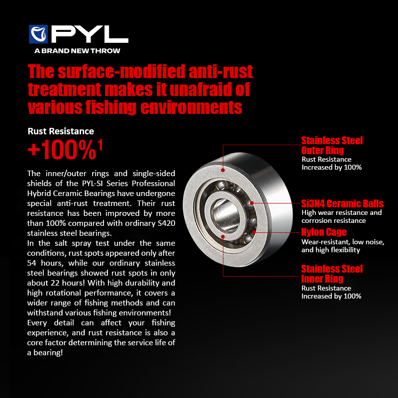 PYL Halbkeramik-Kugellager, 1  – Conventional Reel Bewertung und Preis